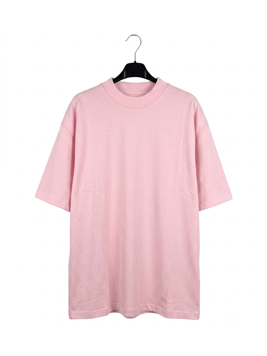 Long collar T-shirt
