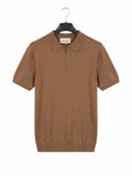 Polo slim fit zip