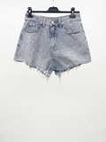 Bermuda jeans con brillantini