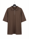 Polo oversize zip