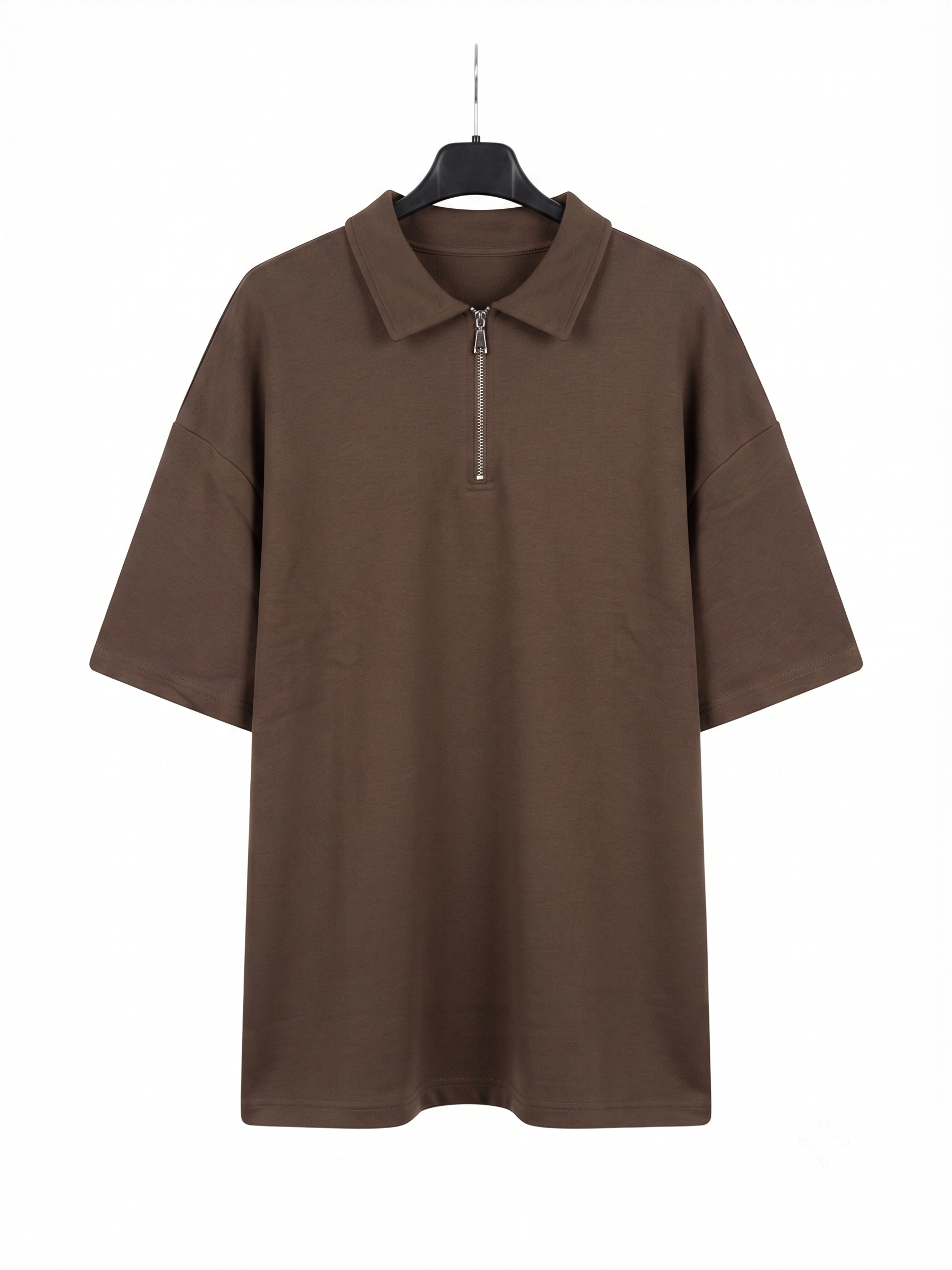 Polo oversize zip