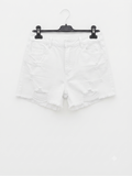 Bermuda jeans strappati