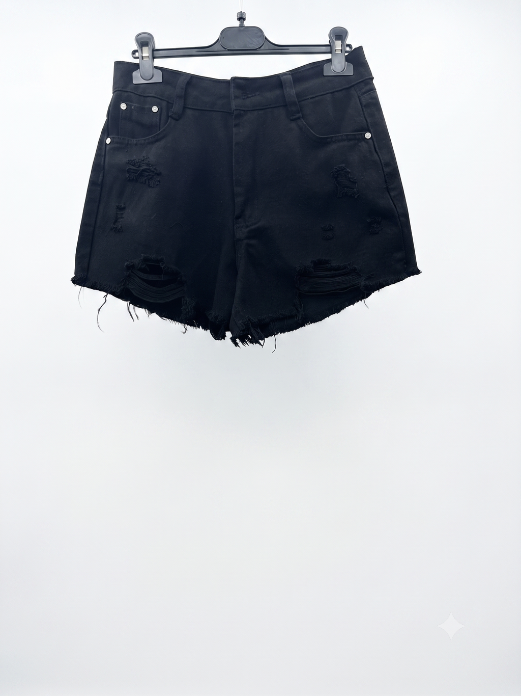Bermuda jeans strappati